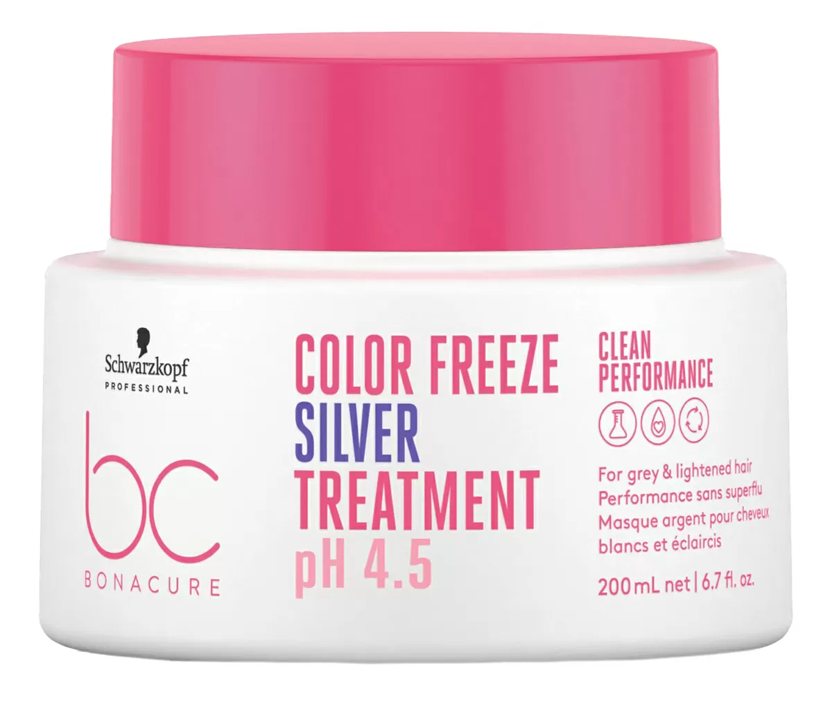 Schwarzkopf BC Color Freeze Silver Treatment - 200 ml.