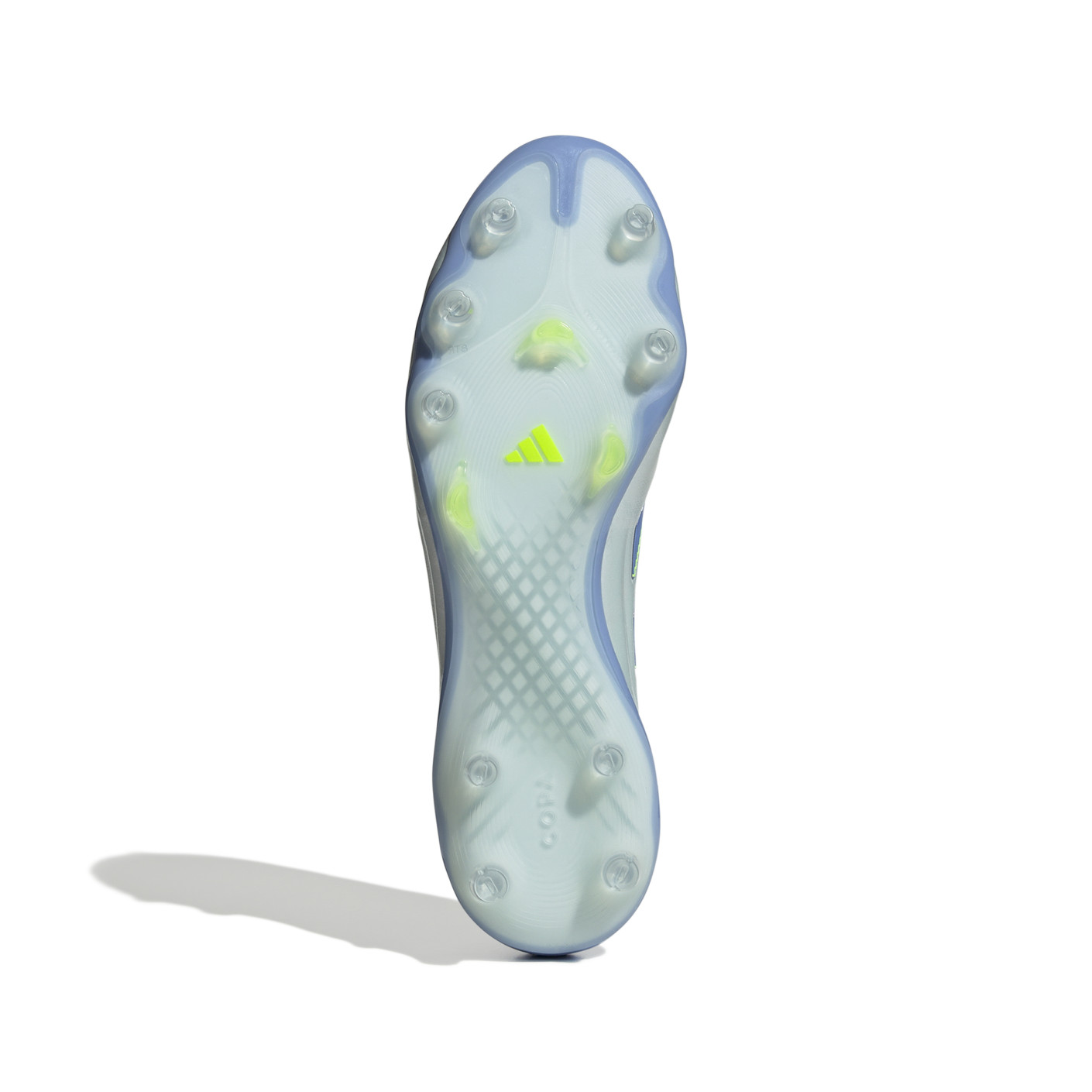 Adidas Copa Pure III Elite Veterloze Gras Voetbalschoenen (FG) Blauw Grijs Neongeel