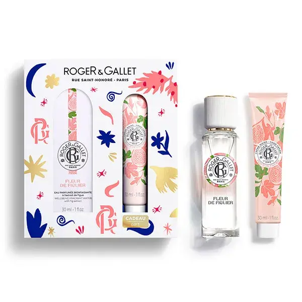 Conjunto de presente Roger & Gallet: Creme para mãos perfumado com flor de figo aquático (30ml)