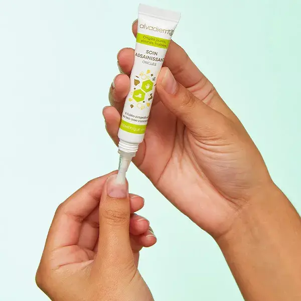 Gel-creme higienizante para mãos e unhas Alvadiem 10ml