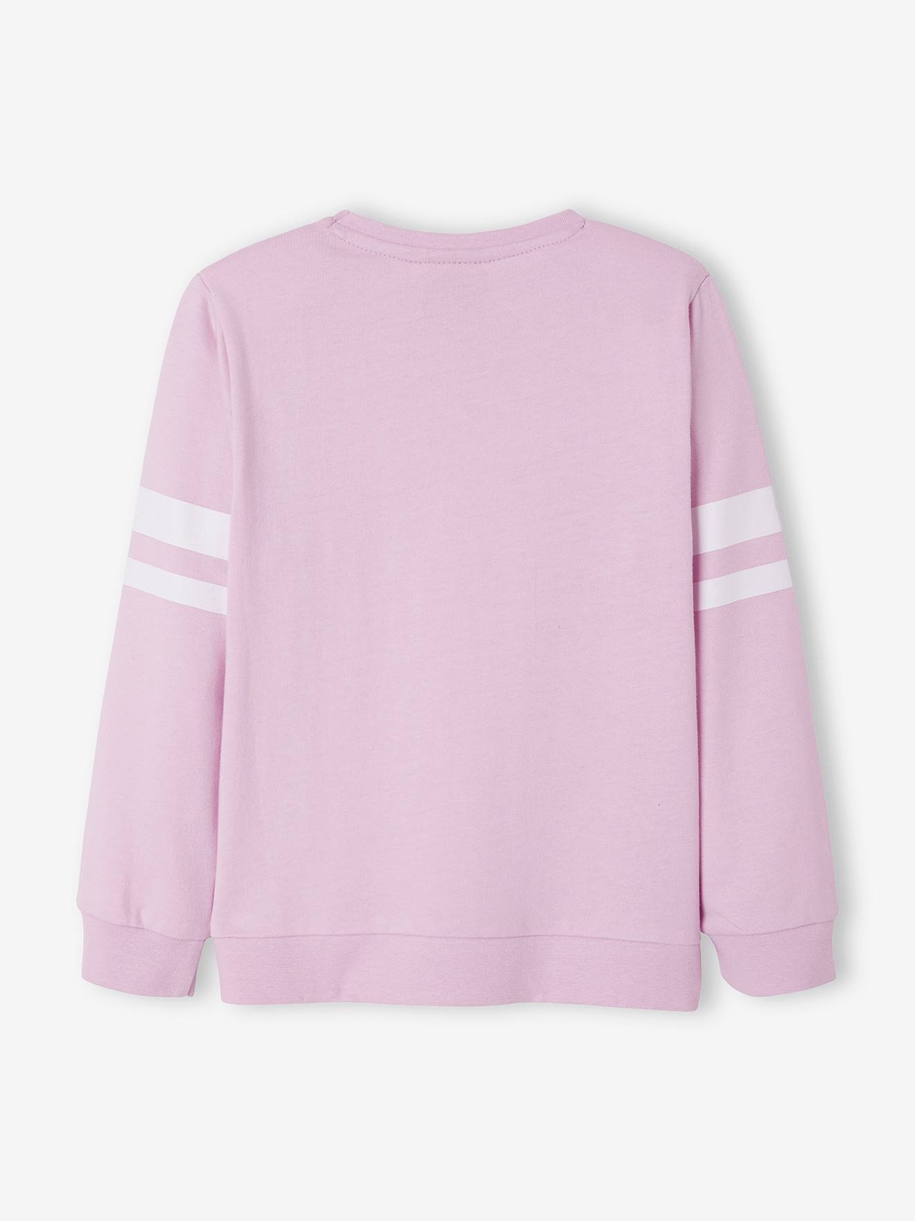 Moletom de lã Snoopy Peanuts® para meninas, lilás claro, liso com estampas.