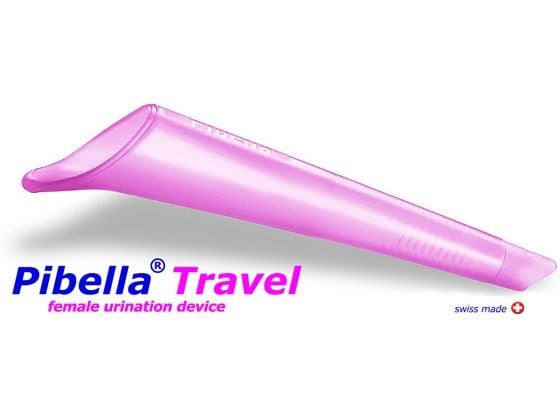 Pibella Travel Pink Urinierhilfe für die Frau im Stehen und Sitzen