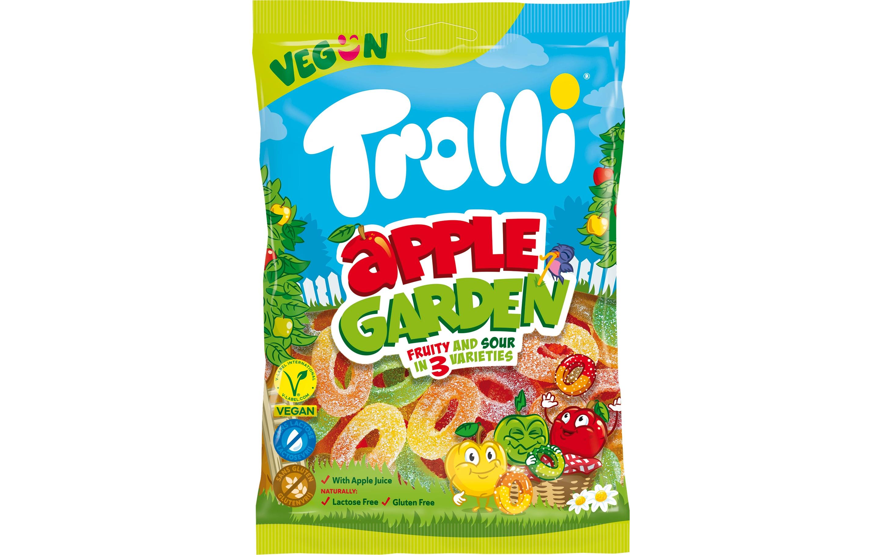 Gummibonbons Big Apple 175 gSüss-saure Apfelringe in verschiedenen Sorten