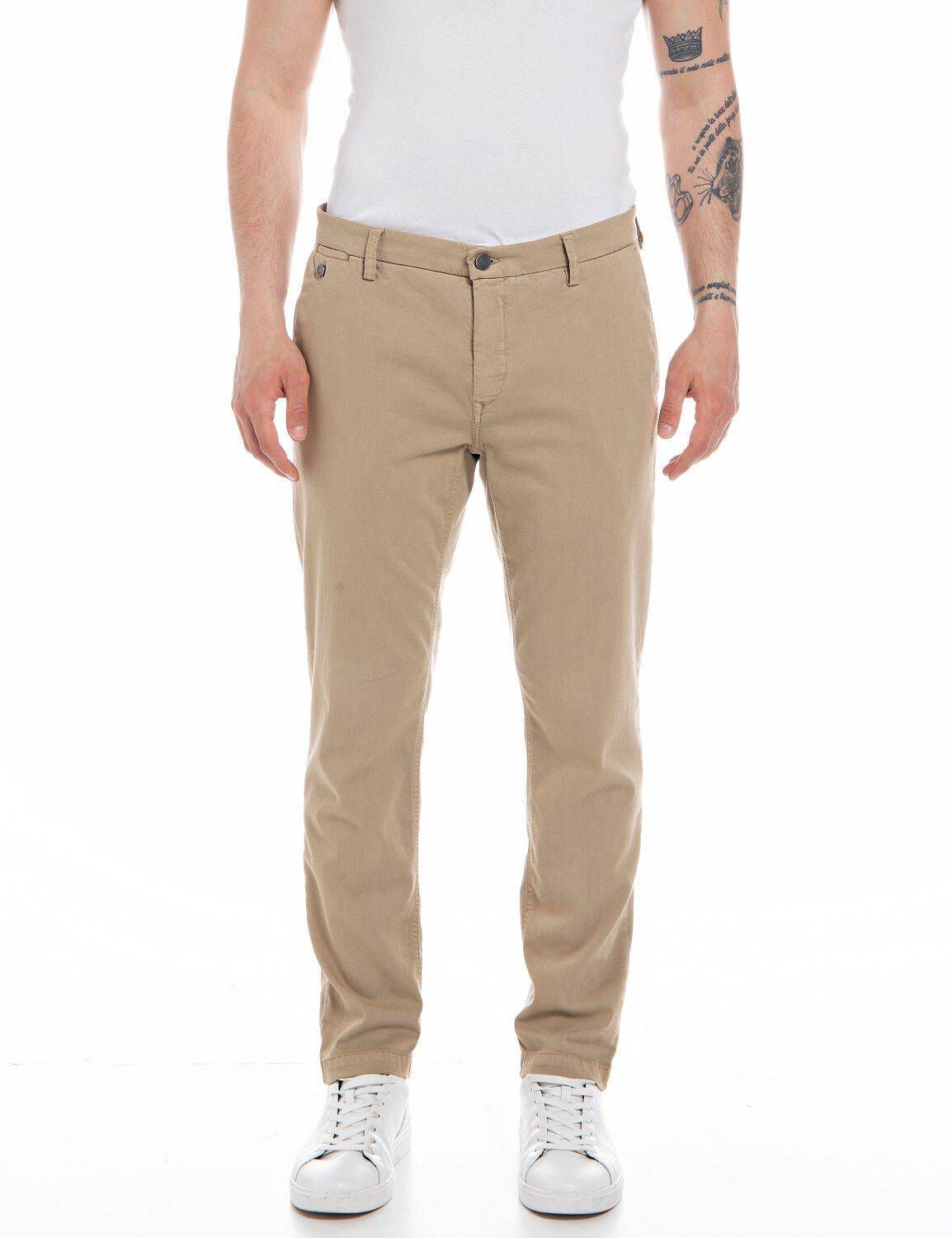 Replay| Herren Chinohose BENNI PANTS Regular Fit