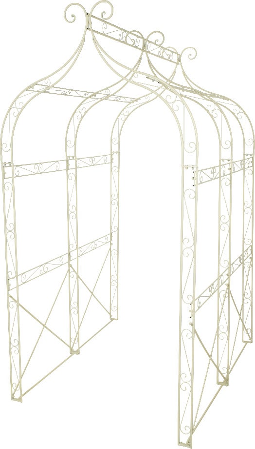 Decoris rozenboog beige 200 x 140 x 285 cm