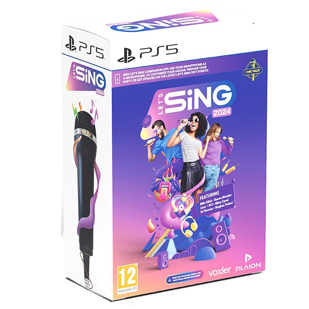 PlayStation GAME Lets Sing 2024 Mic Pack
