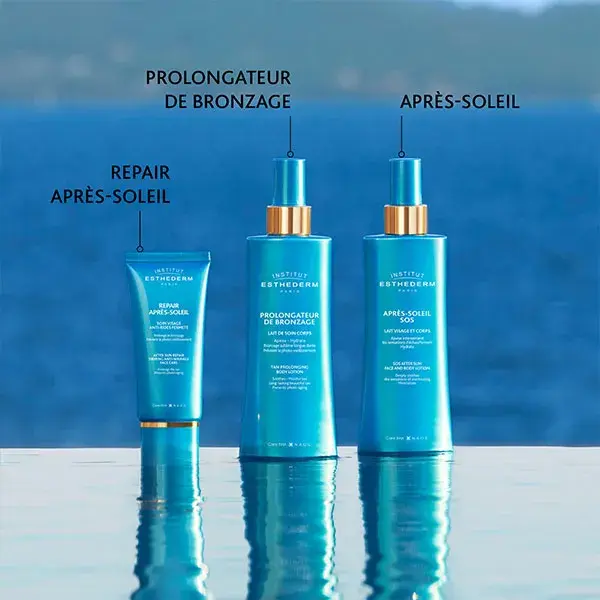 Loção pós-sol calmante Esthederm para rosto e corpo 200ml