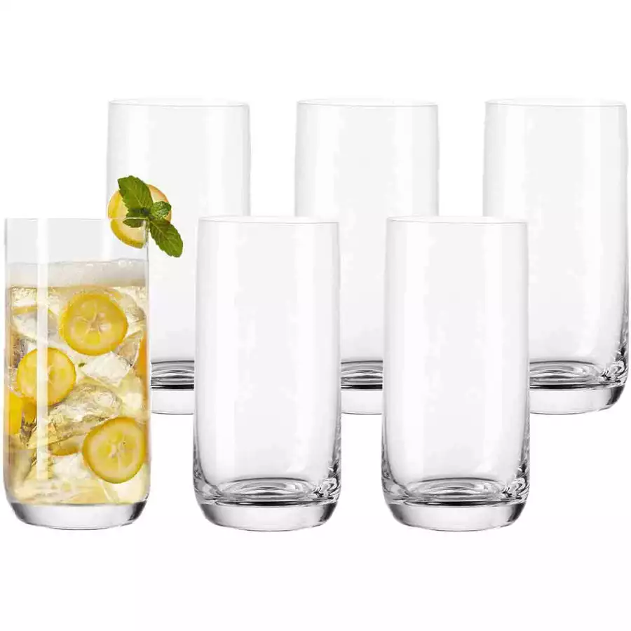 Leonardo Trinkgläser Daily 230 ml 6er Set transparent