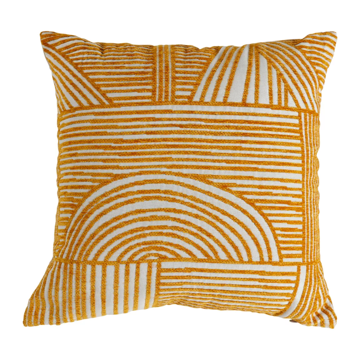 Housse de coussin carrée (40 x 40 cm) Saha Jaune