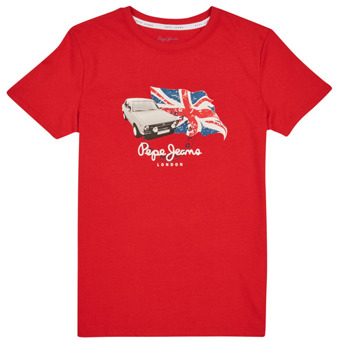 Pepe jeans - TROY TEE - Rouge