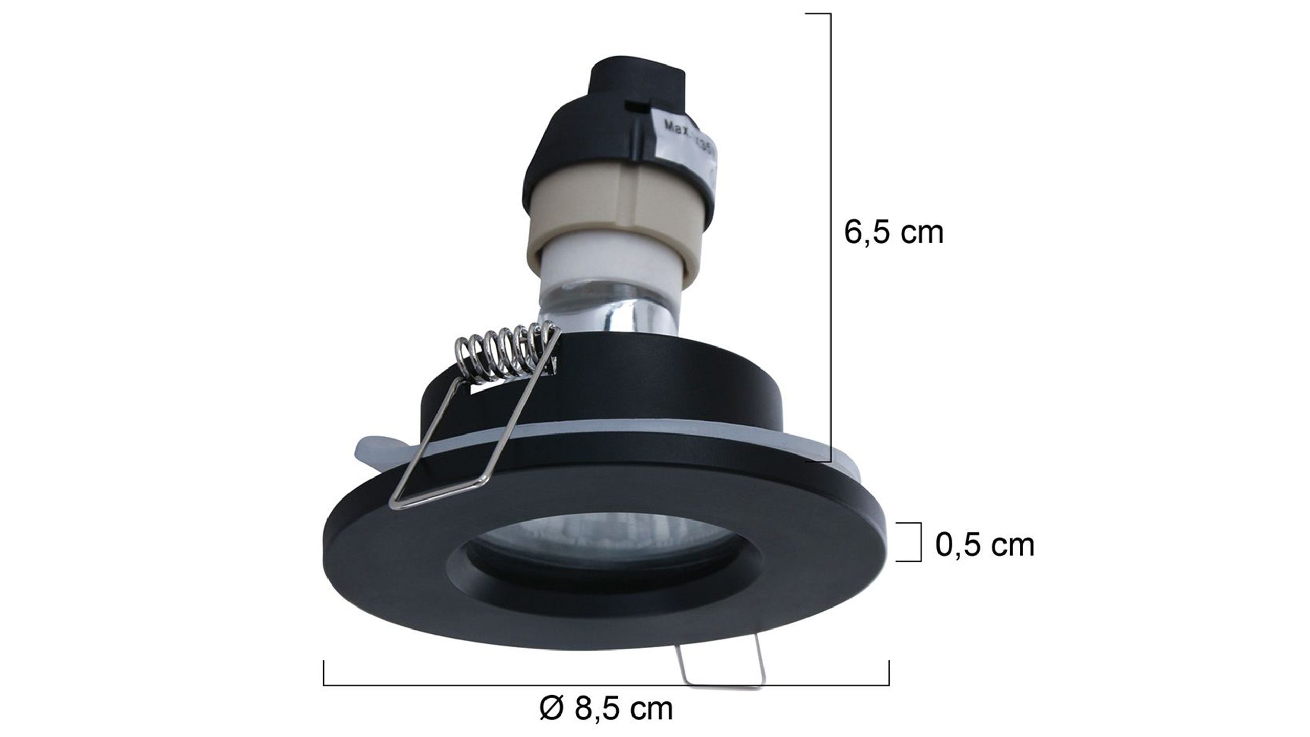 Spot 2488ZW Pélite ⌀8.5  x H6.5 cm