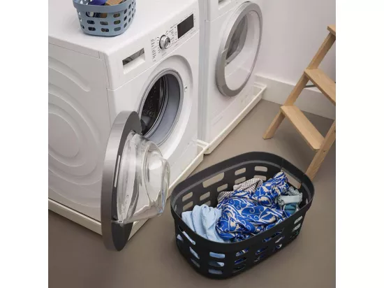 Corbeille à linge en plastique 45 L