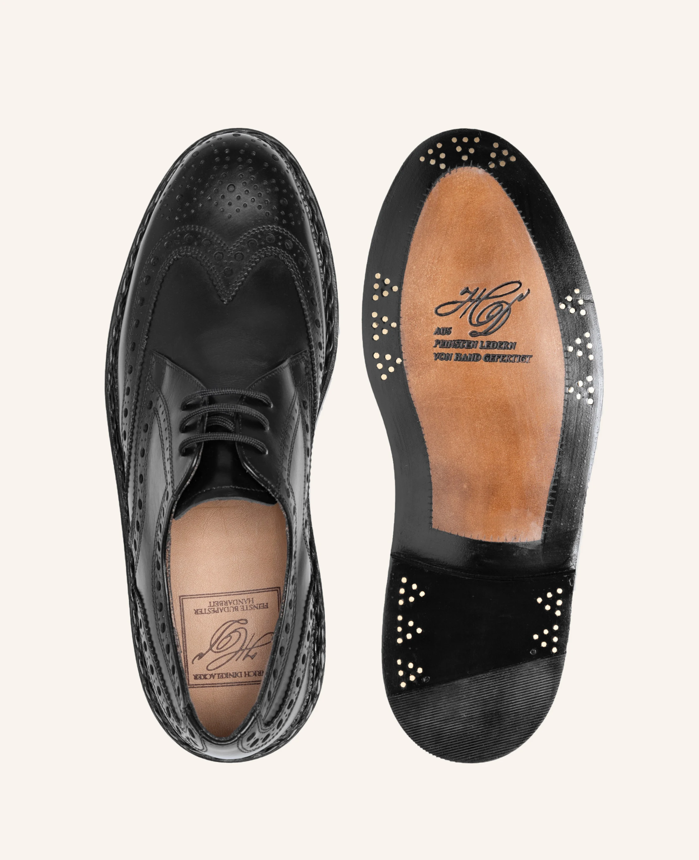 HEINRICH DINKELACKER Schnürer BUDA FULL-BROGUE BC