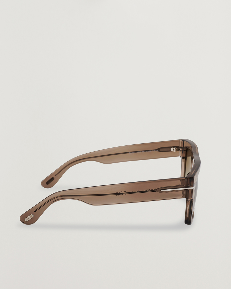 Tom Ford Fausto FT0711 Sunglasses Brown/Green