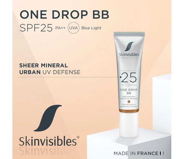 Skinvisibles One Drop BB Sheer Mineral Urban UV DefenseSPF25Nr. 3 EBONY