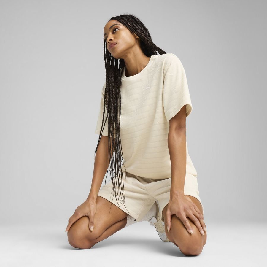 Puma ESS ELEVATED Strukturiertes Relaxed Fit T-Shirt