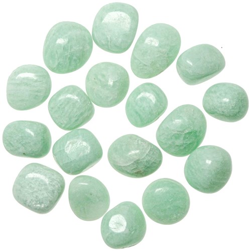 Pierres roulées amazonite