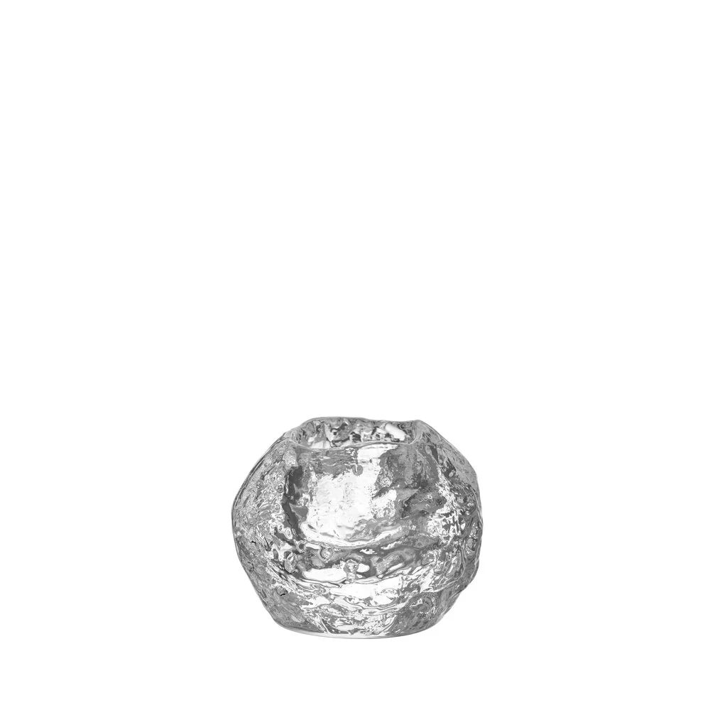 Kosta Boda  Snowball votive lysestage, Clear - H7 cm