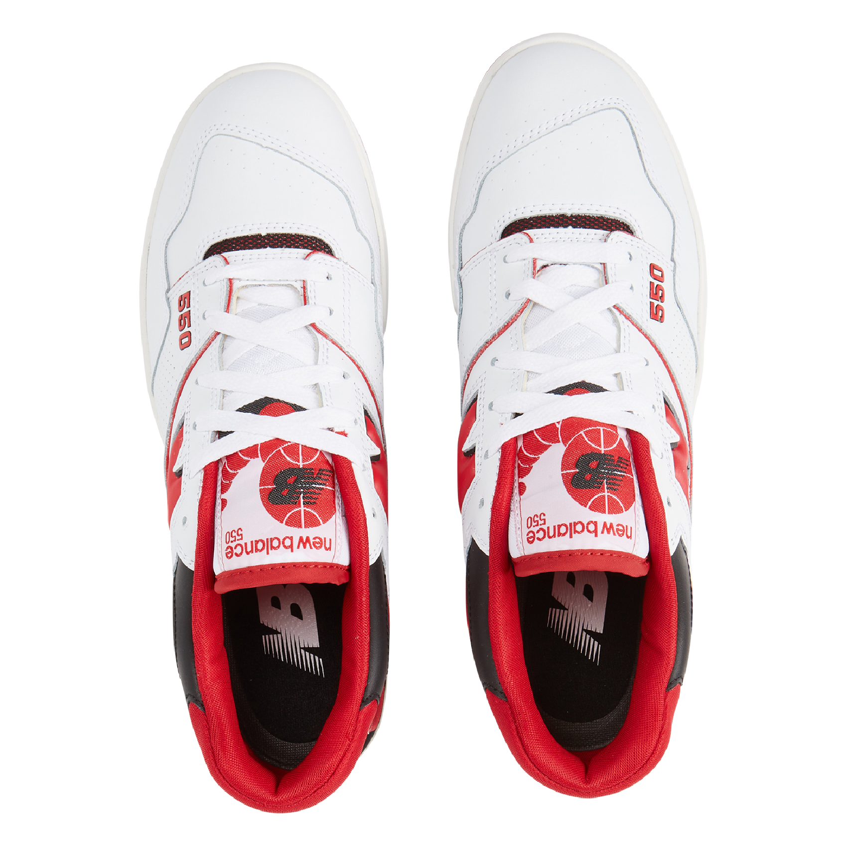 New Balance 550 - Baskets basses en cuir | Blanc
