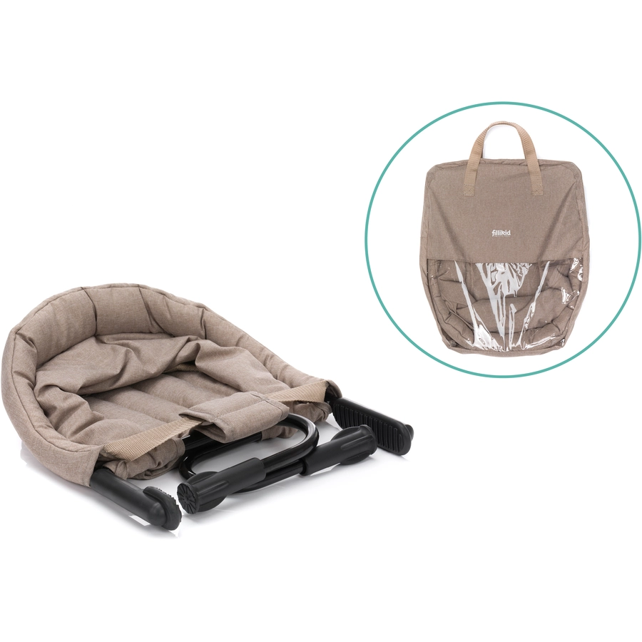 fillikid Tischsitz Flexi Taupe Melange