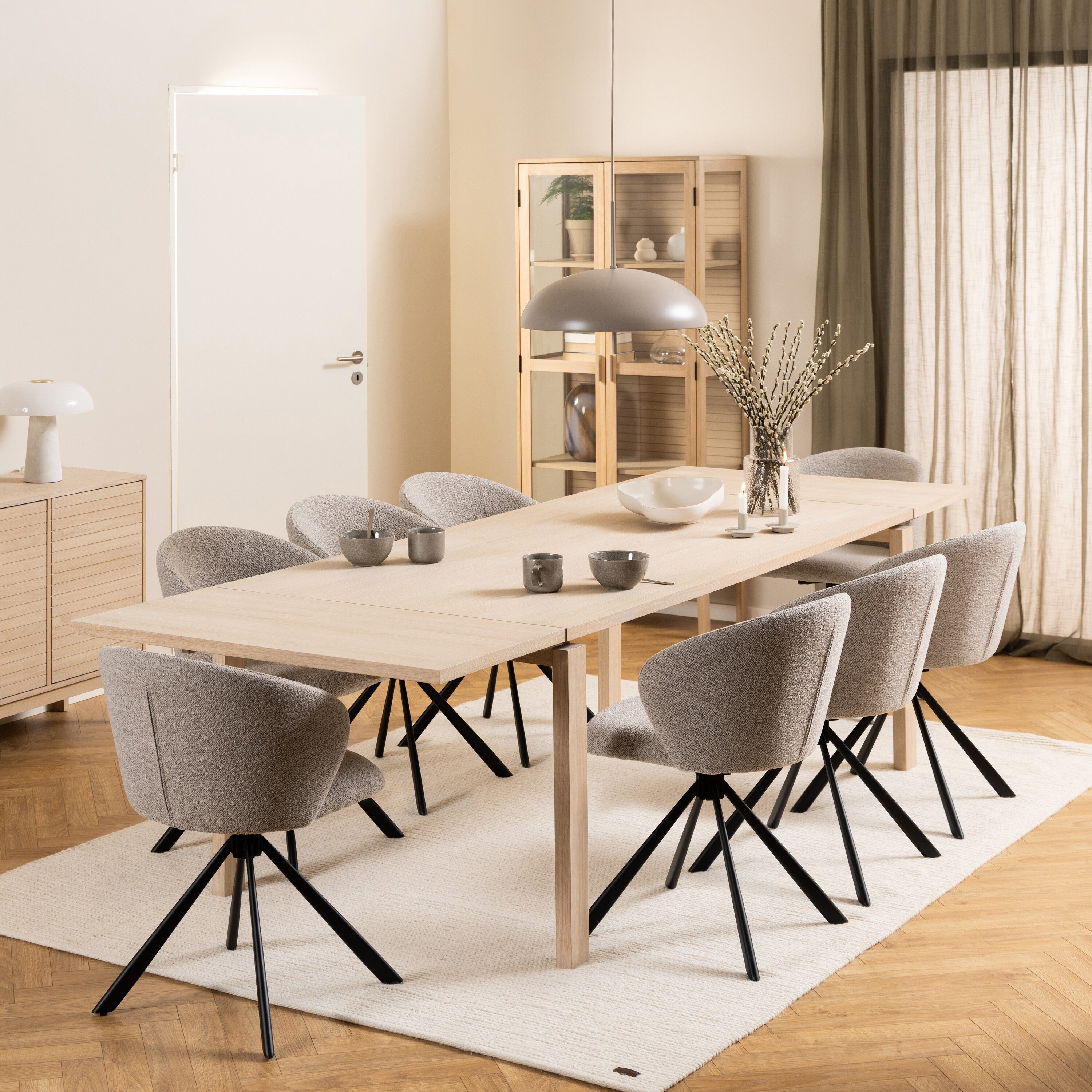 by fonQ Cabin Verlengblad Eettafel - 2st.