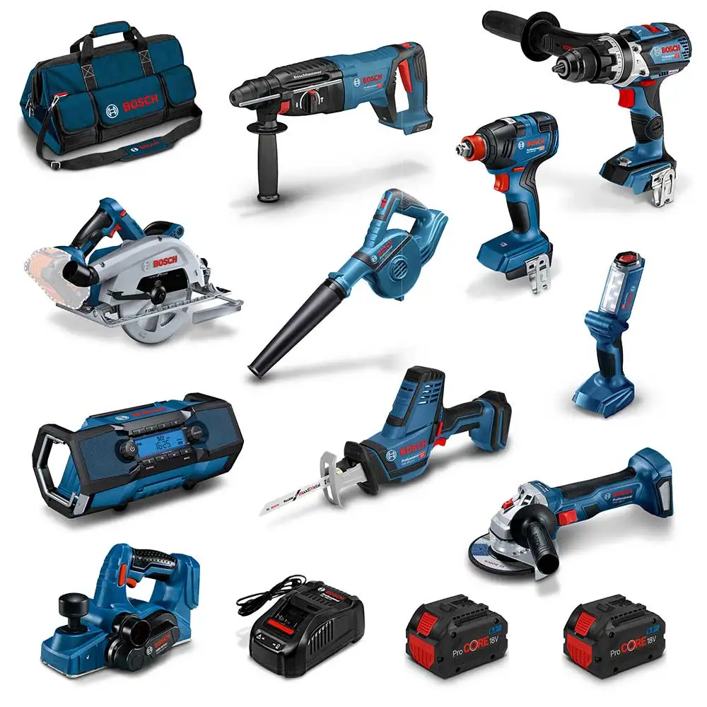 PROCORE18V BRUSHLESS 10 PIECE 2 X 8.0AH COMBO KIT