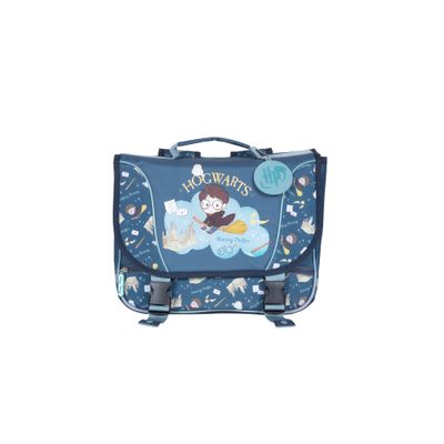 Cartable marternelle Harry Potter Chibi - 35 cm - 2 compartiments - Harry ou Hermione - Kid'Abord