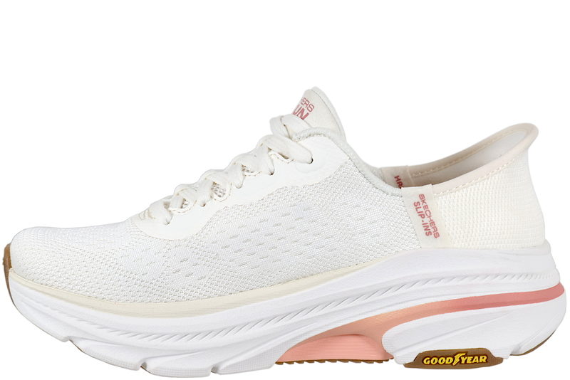 SKECHERS MAC CUSHIONING ARCH FIT 2.0 ANTILLES WHITE SLIP-INS SNEAKER
