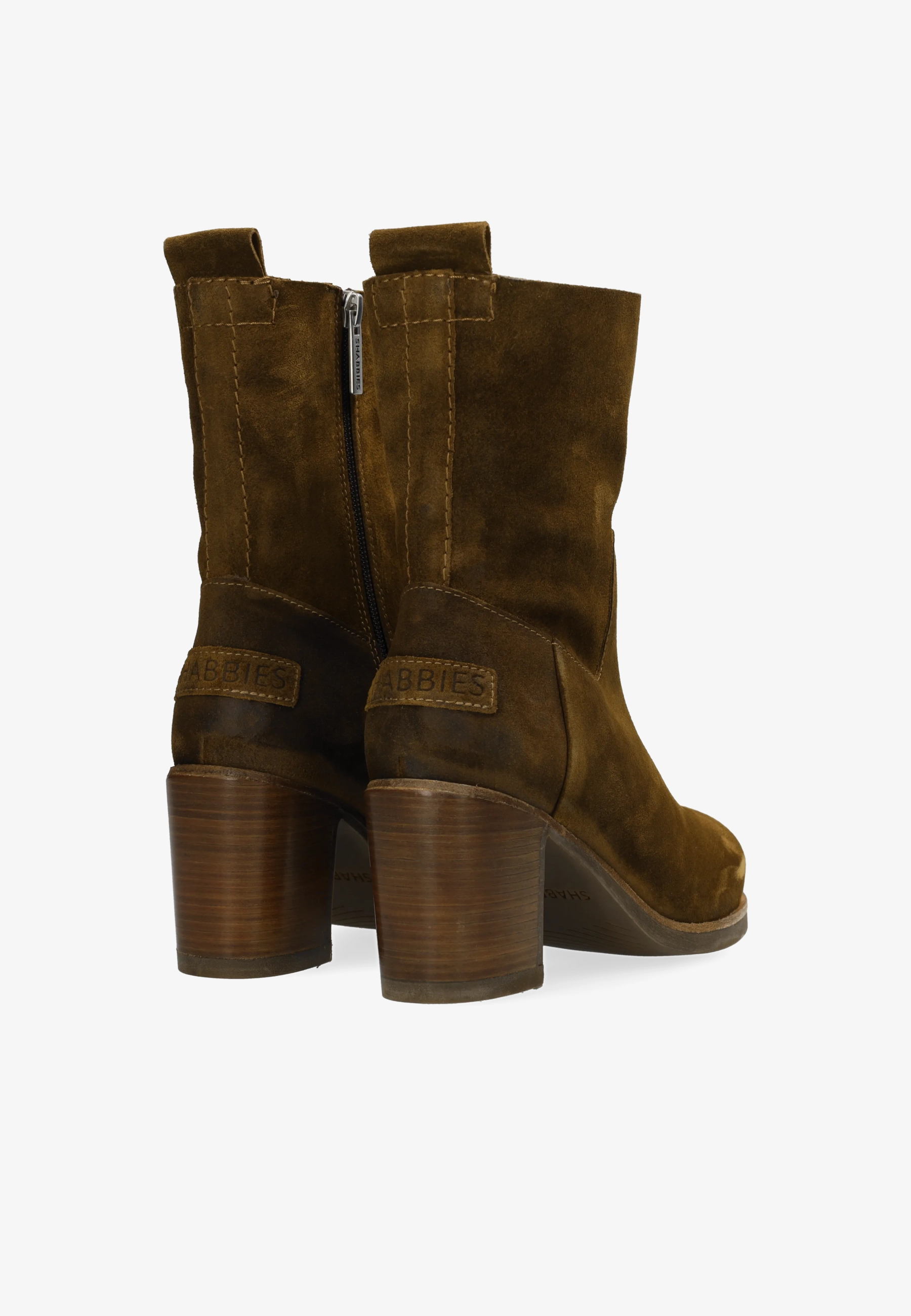 MID ANKLE BOOT Suede Warm Brown