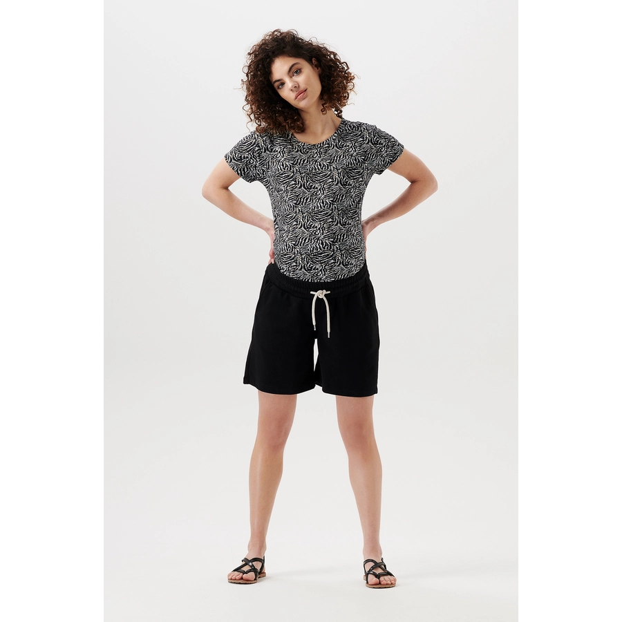 SUPERMOM Umstandsshorts Sweat Black