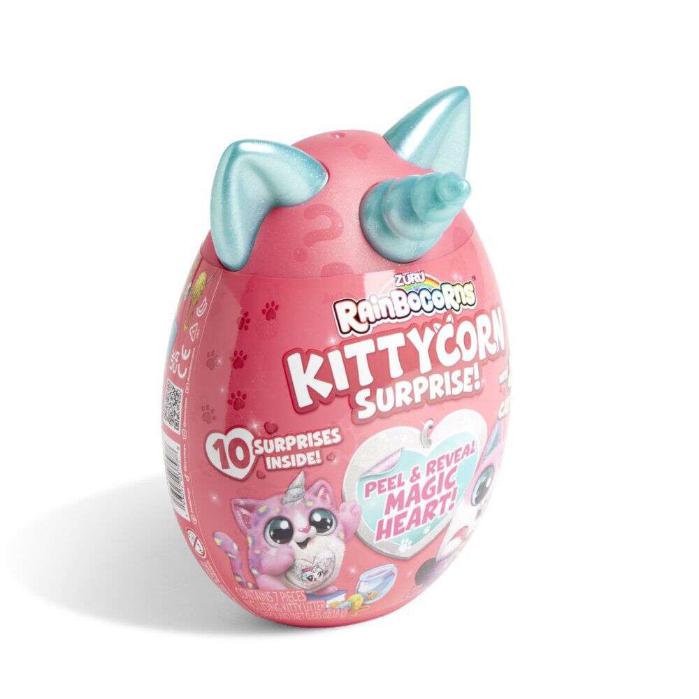 oeuf surprise Rainbocorns Kitticorn peluche