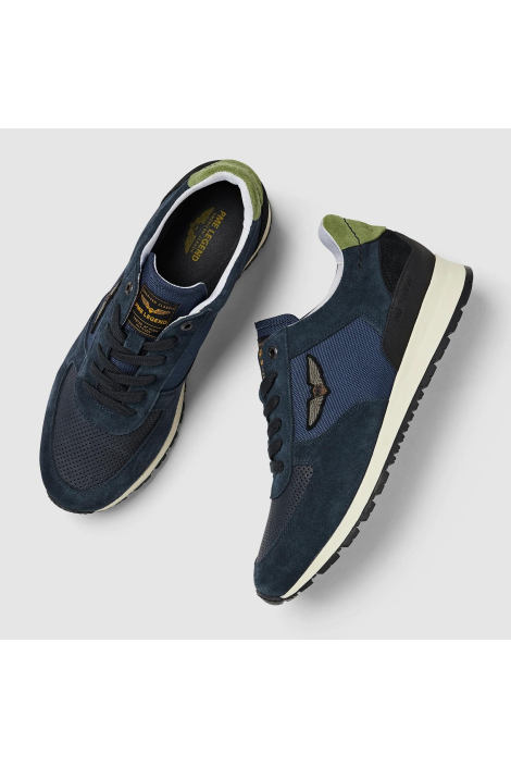 PME legend blauwe heren sneaker