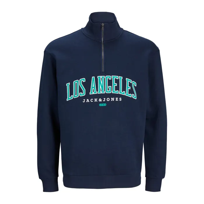 Jack & Jones Bradley Cedric Half Zip Sweater Heren