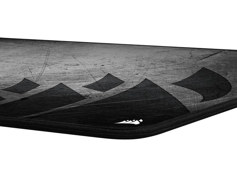 Corsair Gaming-Mausmatte MM350 PRO Extended XL Grau/Schwarz Spritzwassergeschütztes Premium-Gaming-Mauspad aus Stoff im XL-Format