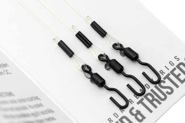 Bas de ligne Korda Booms avec émerillon spinner XX (3 pièces)