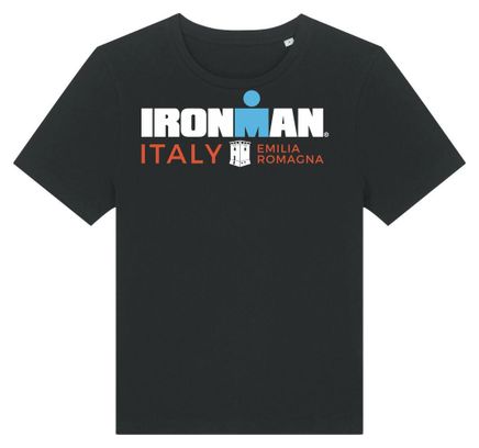 T-Shirt Manches Courtes Ironman Italy Emilia-Romagna Noir Femme