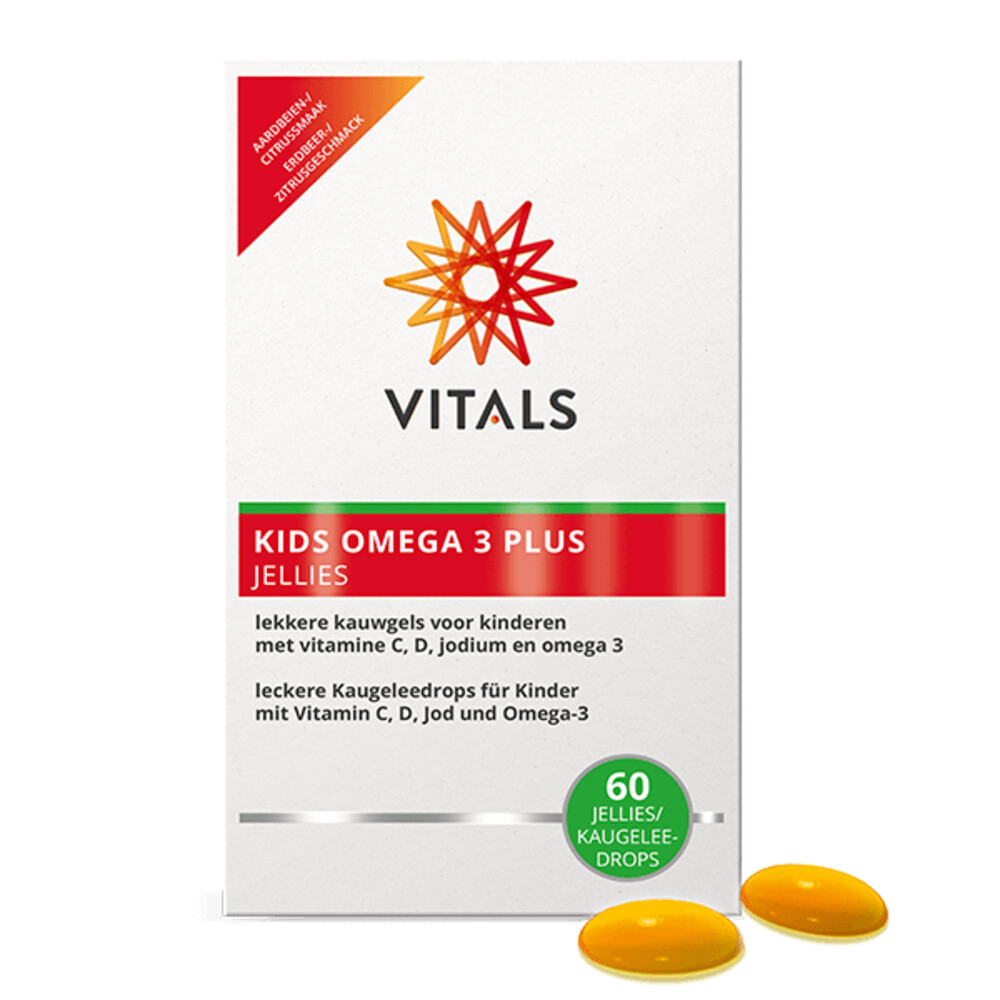 Vitals Kids Omega 3 Plus Jellies60 stuks