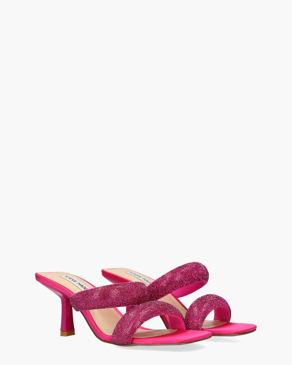 Steve Madden Top-Notch Roze Damesslippers