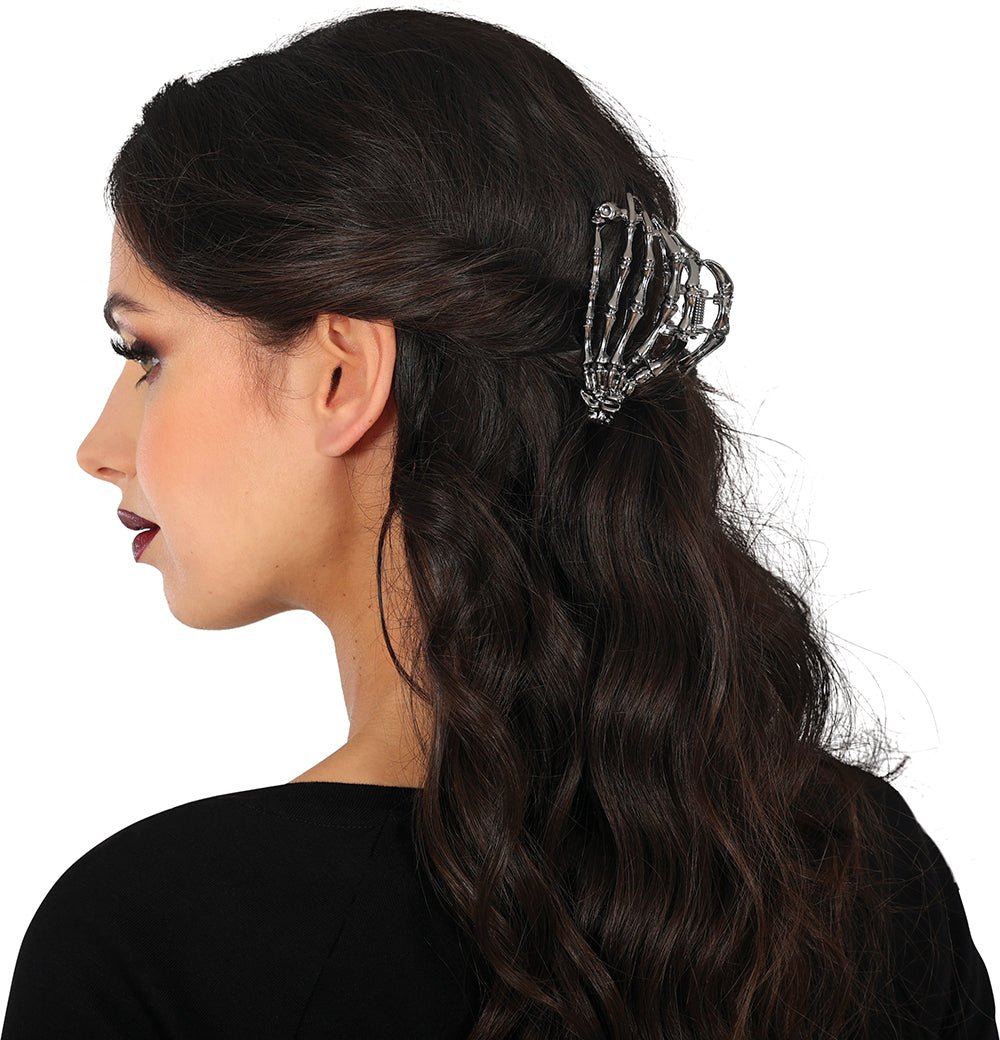 Halloween Haarclip Skelet 8,5cm