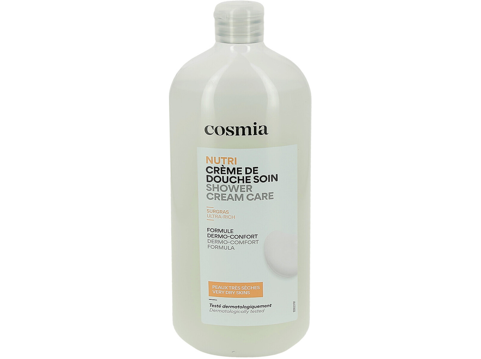 GEL DE BANHO COSMIA NUTRI PELES MUITO SECAS 750ML