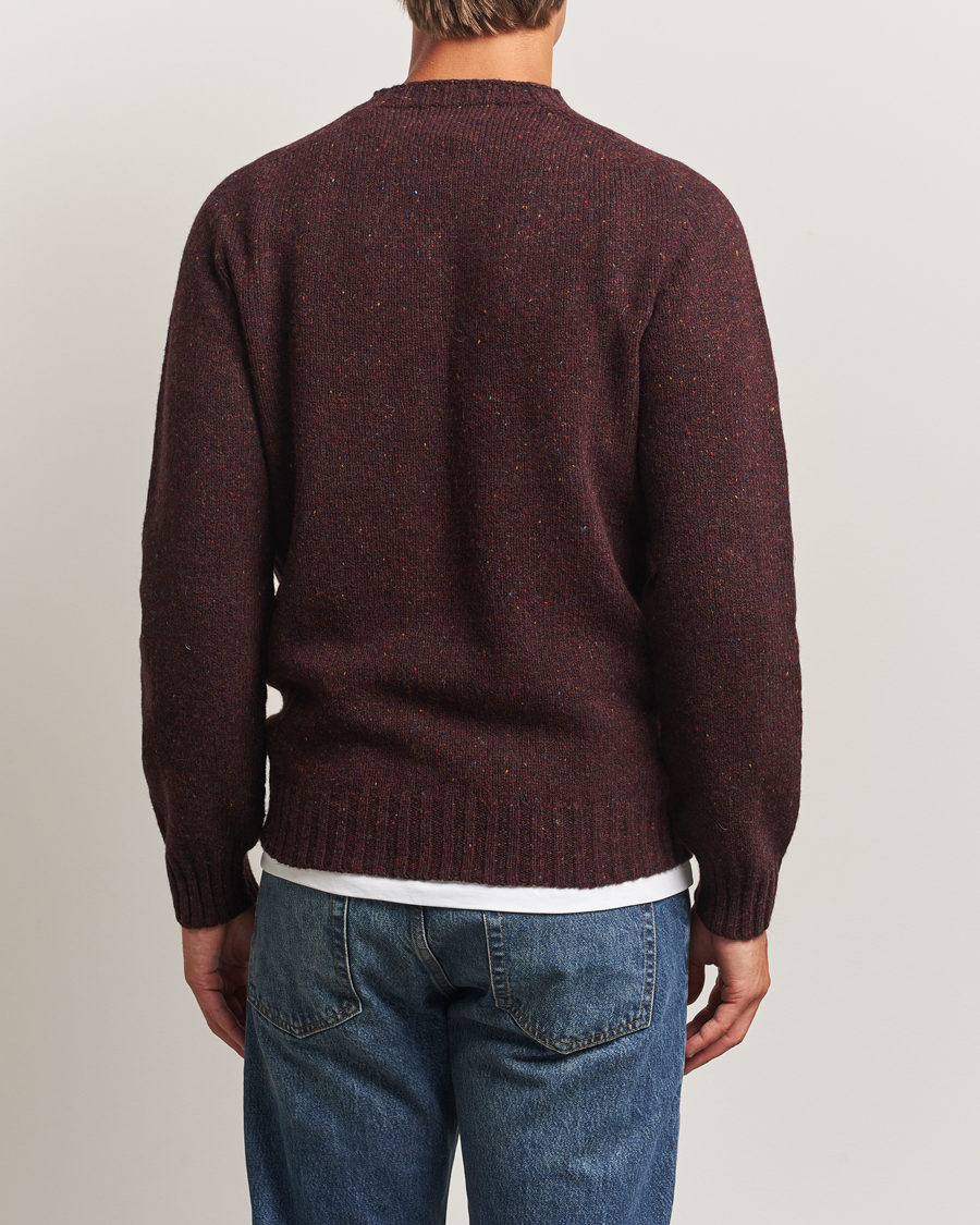 Harley Of Scotland Donegal Wool Crewneck Lewis