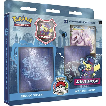 Pokemon Weltmeisterschaftsdeck, 1 Stück, 4-fach sortiert