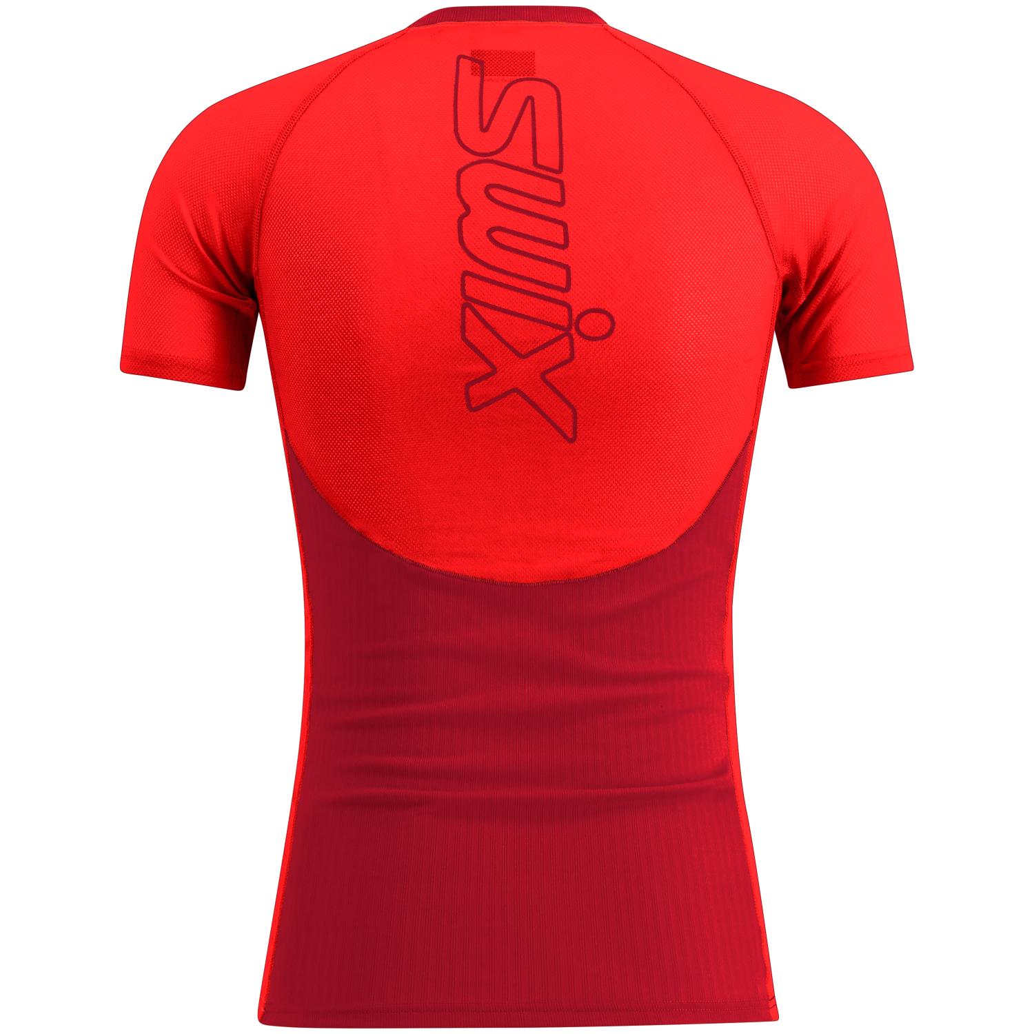 Swix RaceX Light Short Sleeve Swix Red/Fiery Red