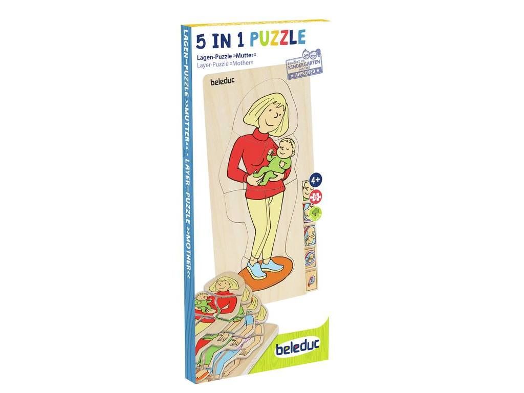 Beleduc Lagen-Puzzle Mutter
