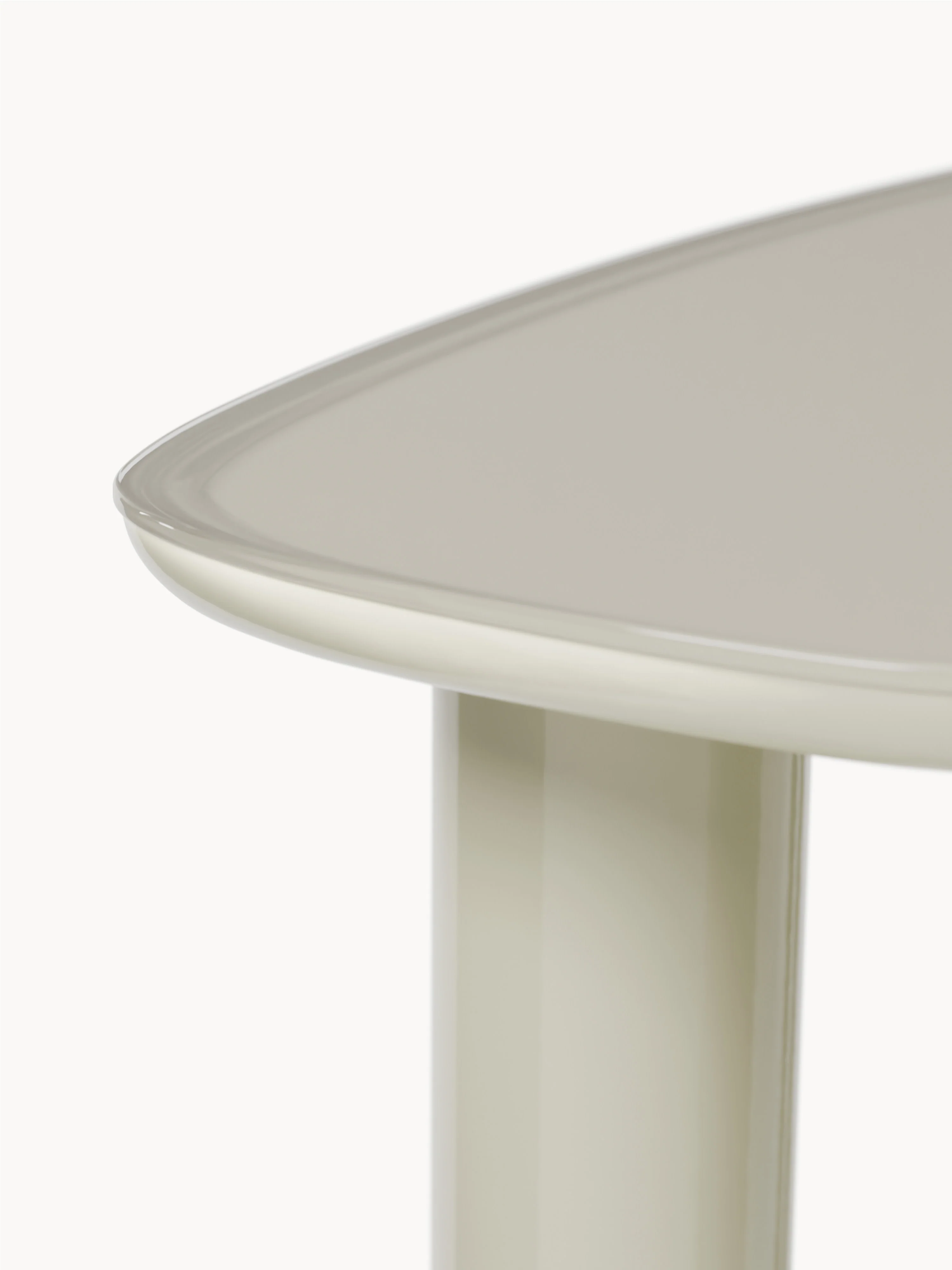 Wandtafel Beni met glazen tafelblad 2