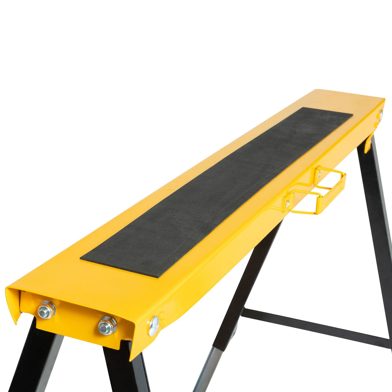 Pratik Garden 2 Tretaux téléscopiques pliables jaune/noir - 99.5x45x91 cm