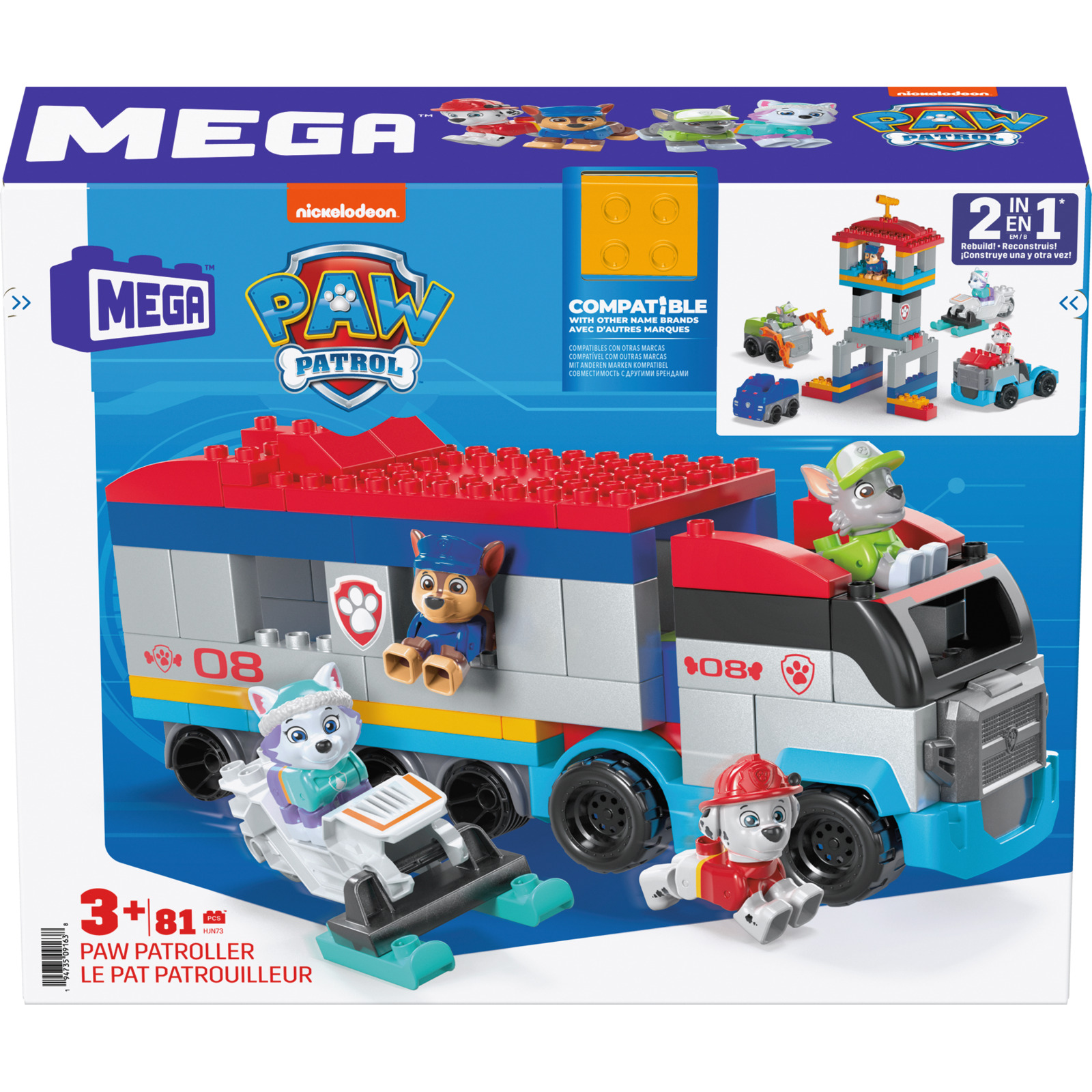 Mega Bloks Paw Patrol Patroller