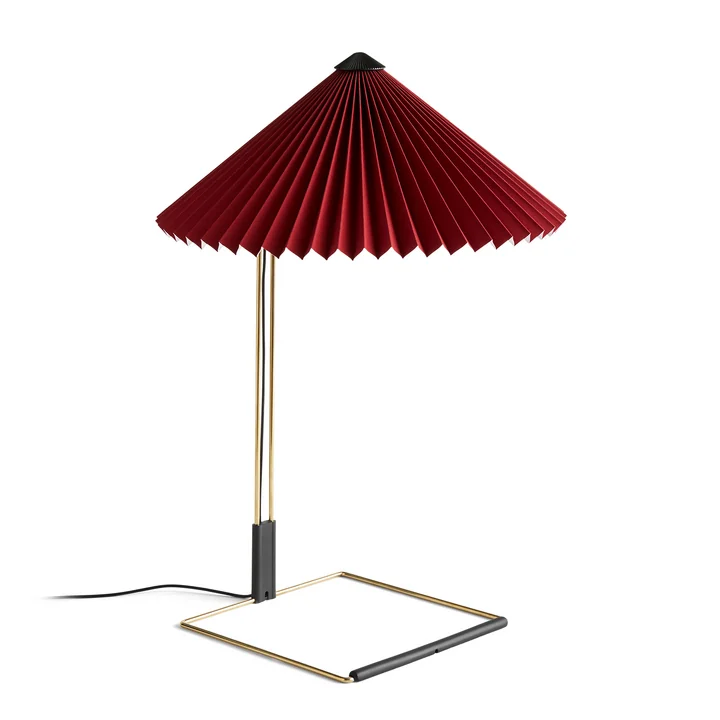 HAY - Matin LED Tischleuchte L, oxidrot