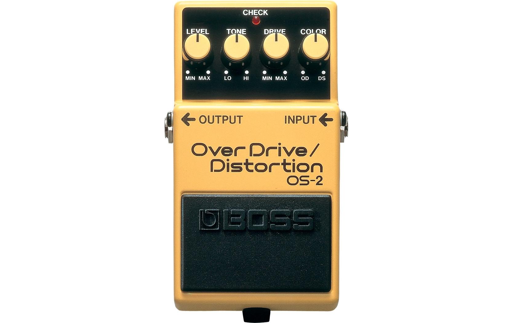 Pedal OS-2Overdrive/Distortion-Pedal für alle Arten von Blues und Rock