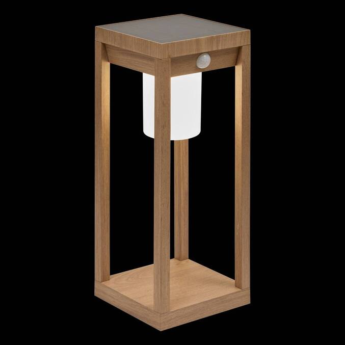 Lanterne solaire à détection de mouvement PIKY Beige Lin